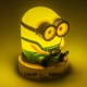Детска жълта 3D лампа Minions Icon  - 10