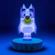 Детска 3D синя лампа Bluey Icon  - 5