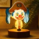 Детска 3D лампа One Piece Buggy Icon  - 1