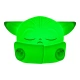 Зелена детска силиконова лампа Star Wars Grogu  - 5
