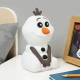 Детска силиконова лампа с мека светлина  Frozen Olaf  - 2