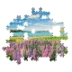 Пъзел High Quality Collection Lupins at Lake Tekapo 1500ч.   - 5