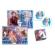Комплект 4 броя детски пъзела + Игри Frozen Edukit  - 4