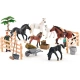 Детски комплект Конеферма с кончета и аксесоари 25 части II  - 2