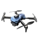 Син сгъваем дрон с HD камера, WiFi предаване в реално време  - 2
