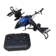 Син дрон с ULTRA HD 4K камера, светлини и WiFi управление  - 9