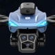 Син дрон с камера, сензори за препятствия и режим без глава  - 8