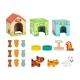 Детски комплект за игра Домашните любимци и техните къщички  - 5