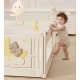 Бебешка ограда Forest Animals – Cream магнитна дъска и кош  - 6