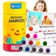 Миещи се бебешки маркери Бебето Ру 12 цвята  - 1