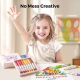 Детски миещи се пастели-стикове с въртящ механизъм 16 цвята  - 4