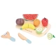 Детски дървени плодове за рязане с дъска 