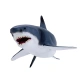 Детска фигурка за игра и колекциониране Голяма бяла акула  - 1
