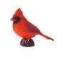 Детска фигурка за игра и колекциониране Червен кардинал  - 1