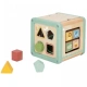 Бебешка играчка Дидактически дървен куб с активности 5 в 1  - 7