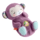 Детска плюшeна играчка Purple Monkey Soothe and Snuggle  - 1