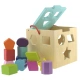 Бебешки комплект за обучение Монтесори 4 в 1 в дървена кутия  - 3