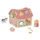 Бебешка дървена къщичка-сортер Моите приятели от фермата  - 2