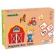Магнитна книга Магнитна детска игра Животните от Фермата  - 2