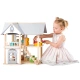 Дървена къща за детски кукли с обзавеждане Изабел  - 8