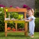 Детска дървена ЕКО кухня за градината Розали  - 2