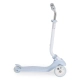 Синя практична детска тротинетка Tristar 3в1 Blue  - 8
