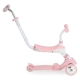 Детска розова практична тротинетка Tristar 3в1 Pink  - 5