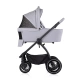 Комбинирана бебешка количка 3 в 1 Престиж платина  - 3