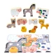 Детски занимателен пъзел Животни от фермата  - 3