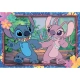 Комплект 2 броя детски пъзела по 20 части Stitch  - 3