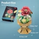 Детски занимателен пъзел 3D Flower Bouquet Камелия 109ч.  - 3