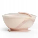 Сет бебешка купа с капак и лъжичка Suction Bowl Корал  - 2