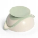 Комплект зелена бебешка купа с капак и лъжичка Suction Bowl  - 3