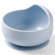Бебешка синя силиконова купа с вендуза  - 1