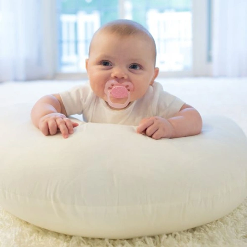 Комплект 2 броя розови бебешки залъгалки етап 1 PAT71876