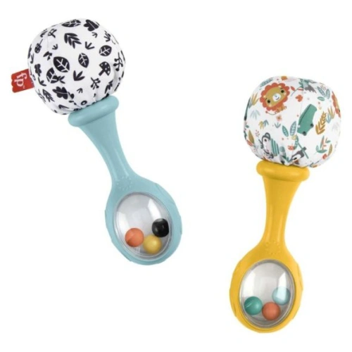 Комплект 2 броя бебешки дрънкалка Маракаси PAT71945