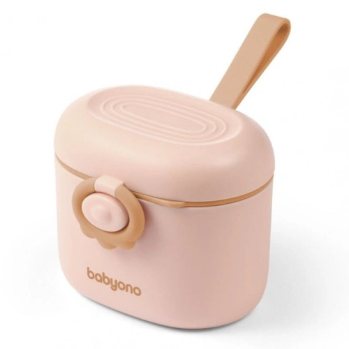 Бежов преносим контейнер за бебешко сухо мляко PAT71973