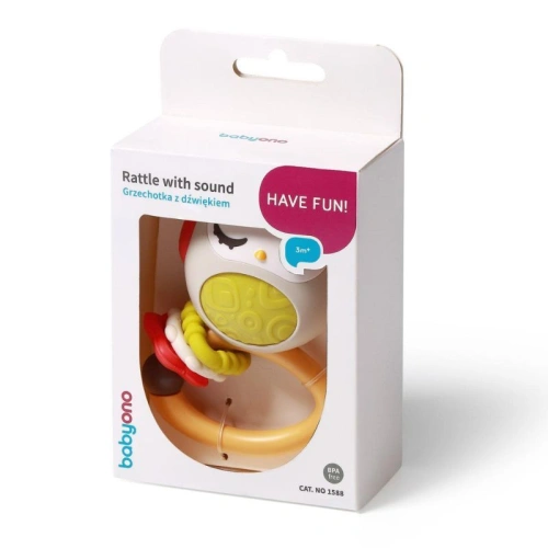 Бебешка дрънкалка със звук PAT72065