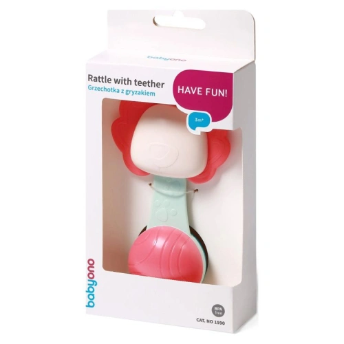 Бебешка дрънкалка с гризалка PAT72066