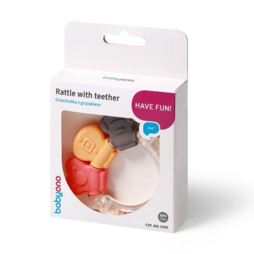 Бебешка играчка Дрънкалка с гризалка PAT72070