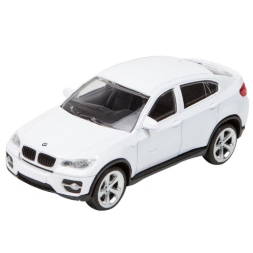 Детска играчка Бяла метална кола BMW X6 1:43 PAT72277