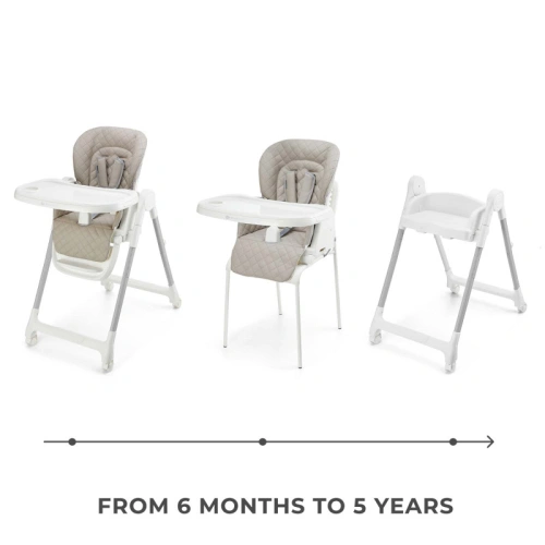 Детско бежово столче за хранене 3в1 Tulo Beige PAT72378