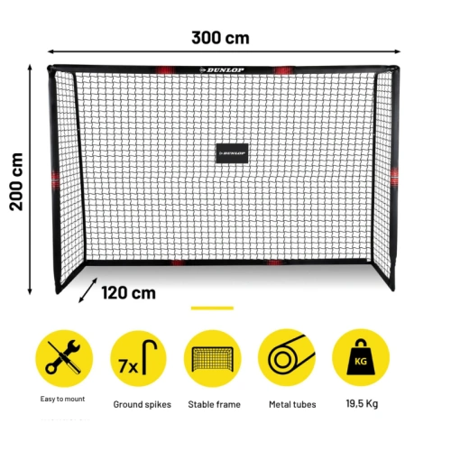 Детска футболна врата 300x200x120 PAT72389