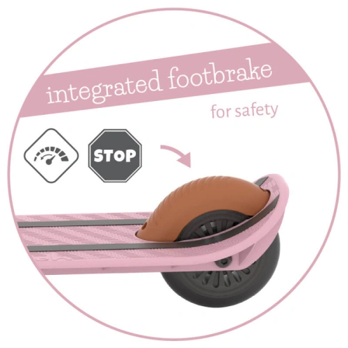 Розова детска тротинетка с 3 колела Scotti 2 Cameo Pink PAT72402