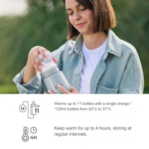 Преносим нагревател за бебешко шише MIX70 PAT72453