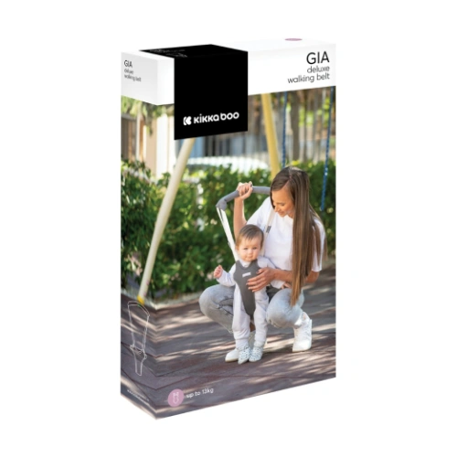 Колан за прохождане на бебе Gia Mesh Black 2024 PAT72524