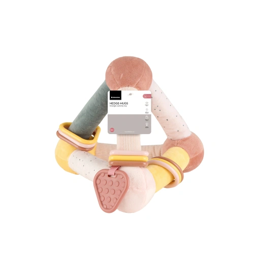 Бебешка играчка Занимателен плюшен триъгълник Hedge-hugs PAT72564