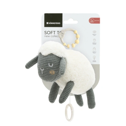 Мека плюшена музикална играчка за бебе Sleepy Sheep PAT72570