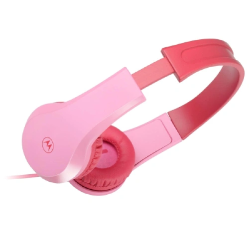 Розови детски слушалки с кабел MOTO JR200 PINK PAT72620