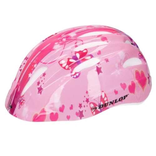Розова предпазна детска каска Dunlop 48-52 см Coco Pink PAT72787